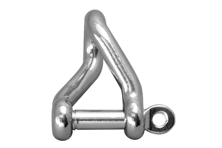 Stainless Steel Twist Shackle with Captive Pin, S0163-CP06, S0163-CP08, S0163-CP10